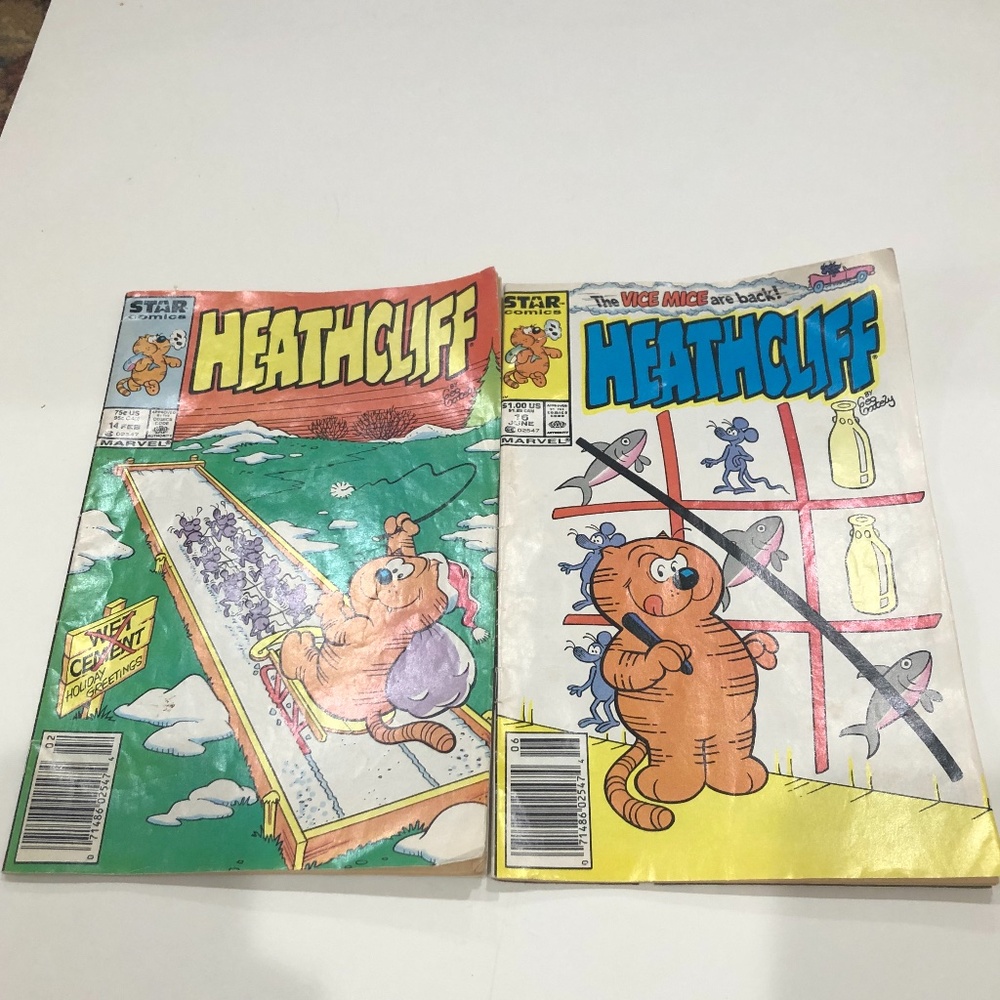 2 HeathCliff Comics